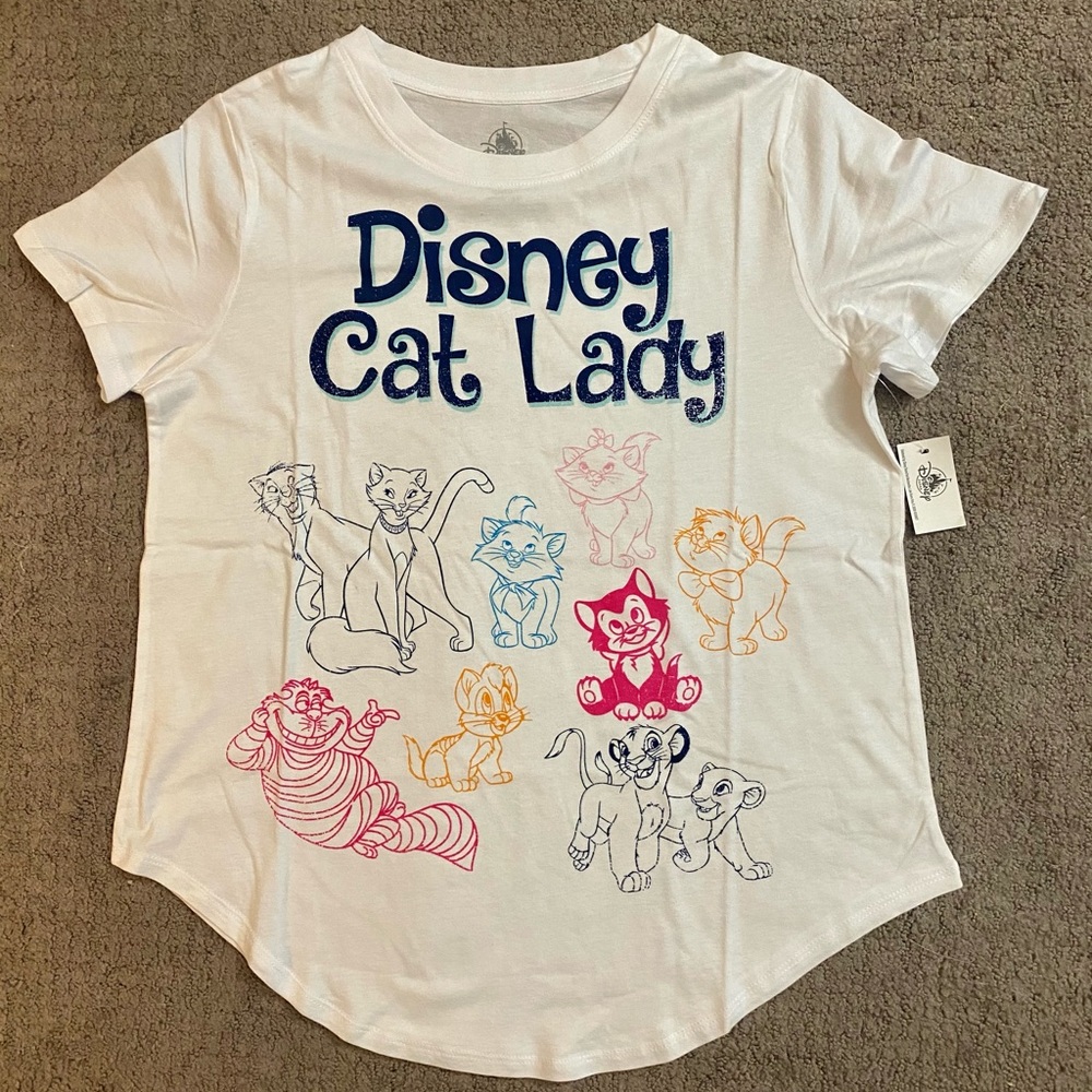 Disney Parks Cat Lady Tee